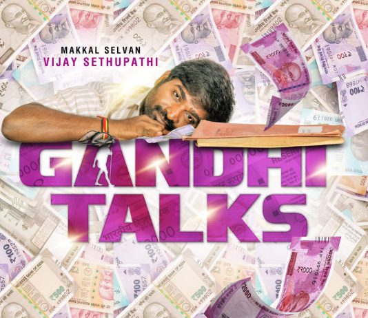 gandhi talks poster