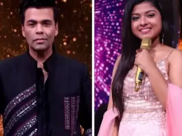 Indian idol 12 Karan Johar Arunita Kanjilal