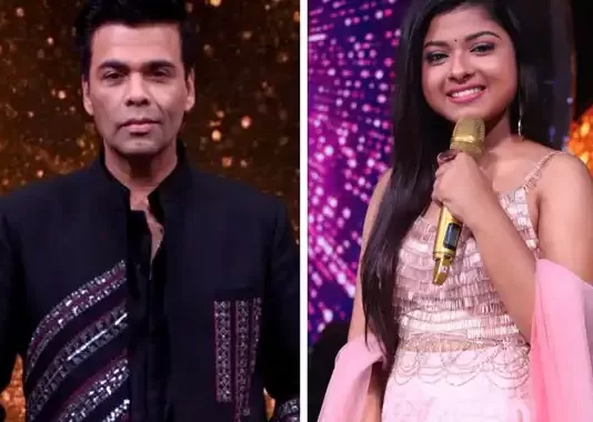 Indian idol 12 Karan Johar Arunita Kanjilal