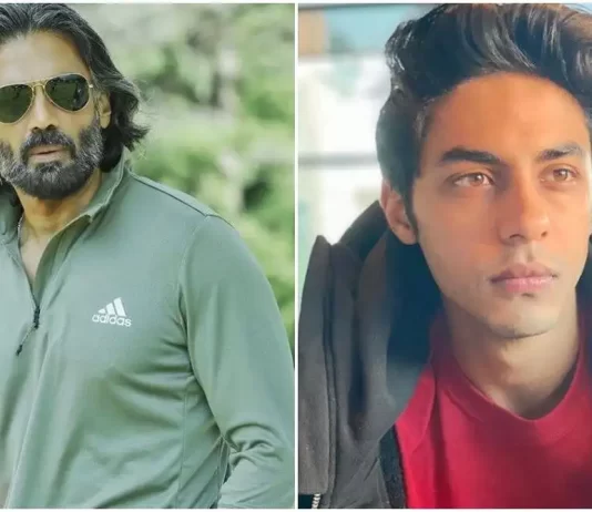 suneil shetty aryan khan