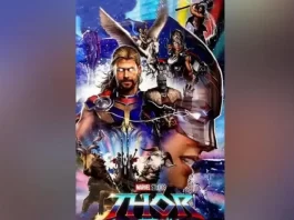 thor love and thunder poster