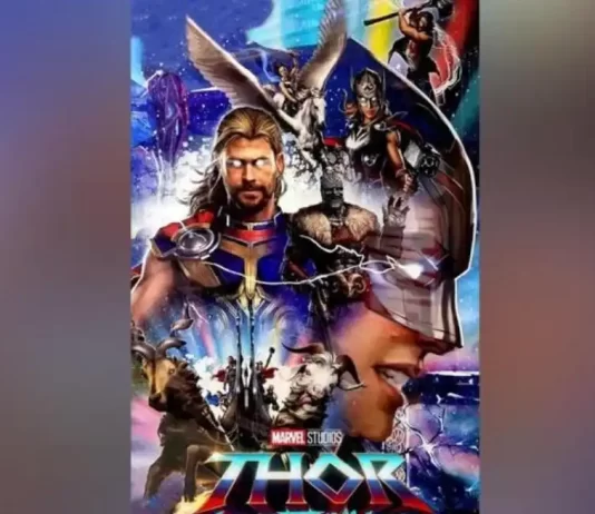 thor love and thunder poster