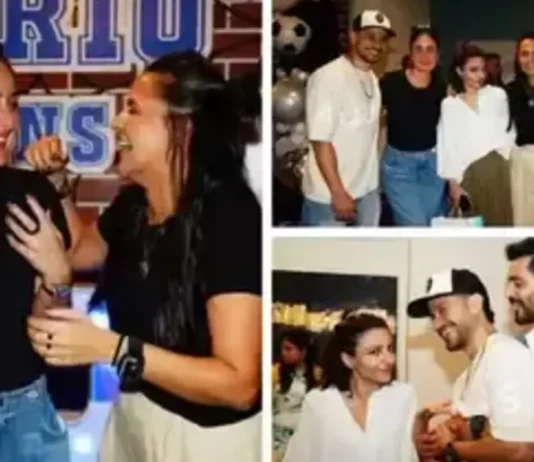 Neha Dhupia's Son Guriq's Birthday Party